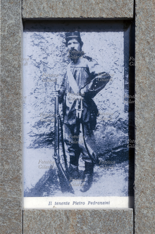 Pietro PEDRANZINI (9 ottobre 1826 - 3 settembre 1903) patriota italiano, luogotenente della Guardia Nazionale e Segretario Comunale di Bormio (SO), Medaglia d\