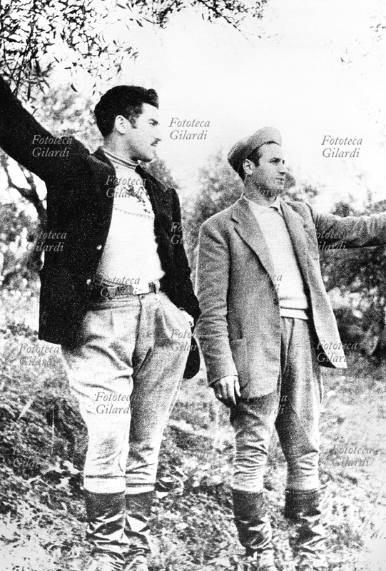 INDIPENDENTISMO SICILIA Gaspare Pisciotta e Salvatore Giuliano insieme durante un\