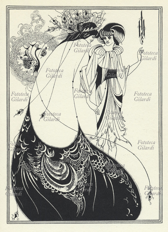 Aubrey BEARDSLEY (21 agosto 1872 – 16 marzo 1898), illustrazione per la tragedia in un atto \
