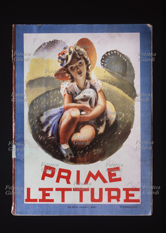 EDUCAZIONE di regime. Copertina di un sillabario di epoca fascista. Casa Editrice \