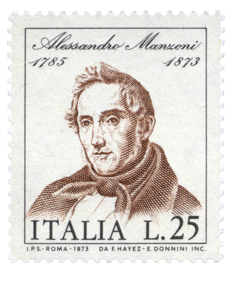 FRANCOBOLLO ALESSANDRO MANZONI FRANCOBOLLO ALESSANDRO MANZONI