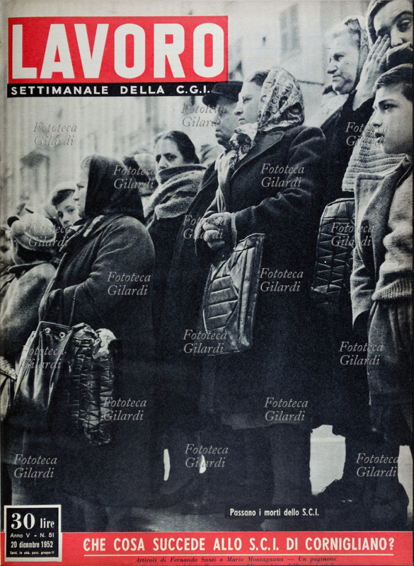 LAVORO Nello strillo: \