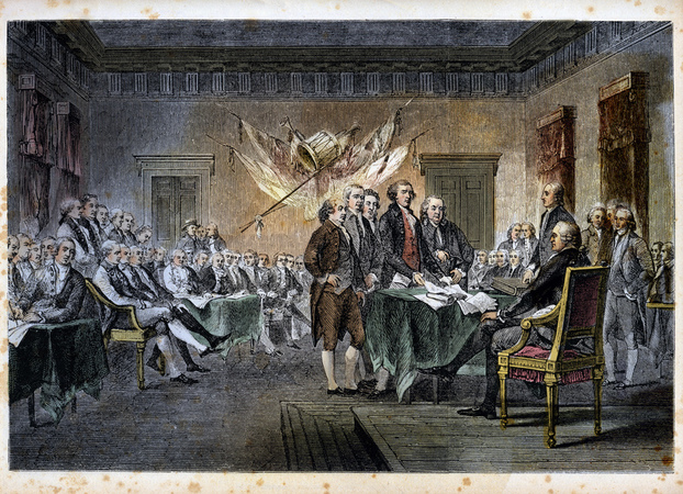 4 LUGLIO 1776 DICHIARAZIONE D INDIPENDENZA DEGLI STATI UNITI D AMERICA