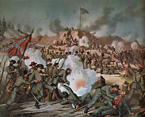 GUERRA DI SECESSIONE STAMPA DEL XIX SECOLO