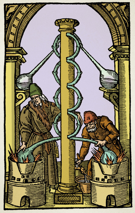 ALCHEMISTS TO THE DISTILLATION