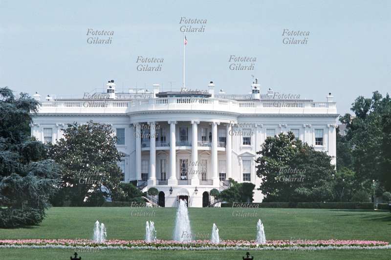 WASHINGTON Casa Bianca, nome derivato dal colore della facciata. Dimora ufficiale del presidente degli Stati Uniti d\