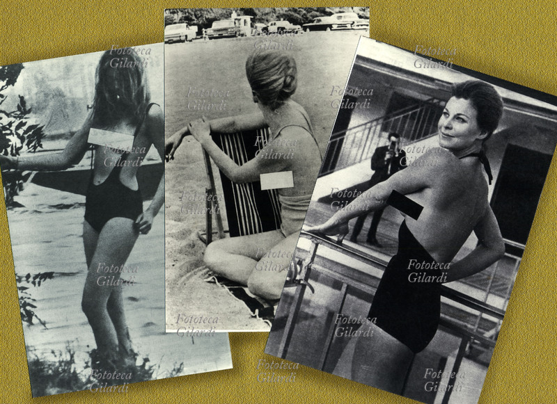 MODA fotografie censurate apparse sui giornali all\