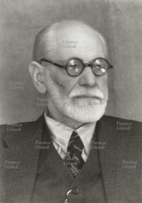 Sigmund FREUD (1856-1939) ritratto fotografico del 1938.