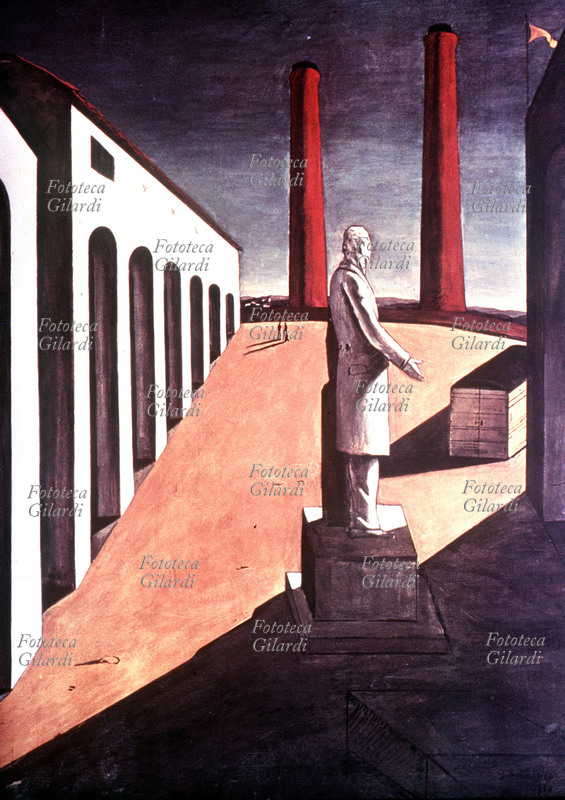 Giorgio DE CHIRICO (10 luglio 1888 – 20 novembre 1978), pittore, scultore e scrittore italiano: \