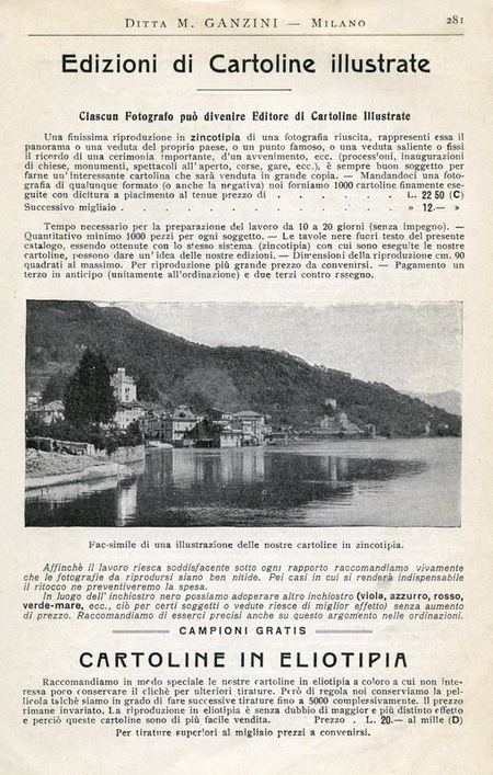 CATALOGO GANZINI CARTOLINE ILLUSTRATE CATALOGO GANZINI CARTOLINE ILLUSTRATE