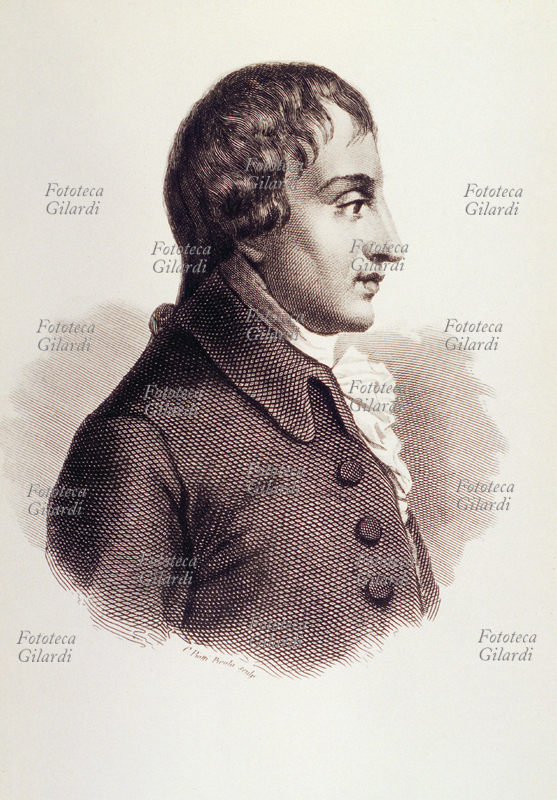 Giovan Battista PERGOLESI (1710-1736) Giovanni Battista Draghi detto P., compositore italiano. Ritratto in una incisione della prima metà del XIX secolo