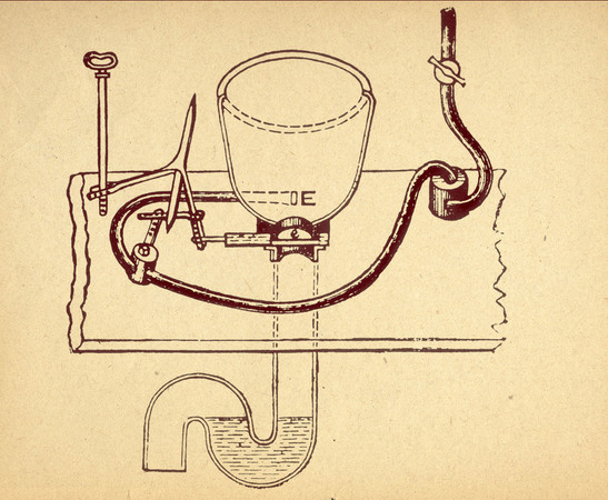 INVENZIONE GABINETTO DI CUMMINGS 1775