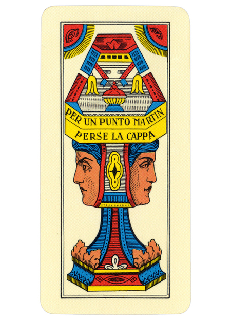 ASSO DI COPPE DELLE CARTE TREVIGIANE ASSO DI COPPE DELLE CARTE TREVIGIANE