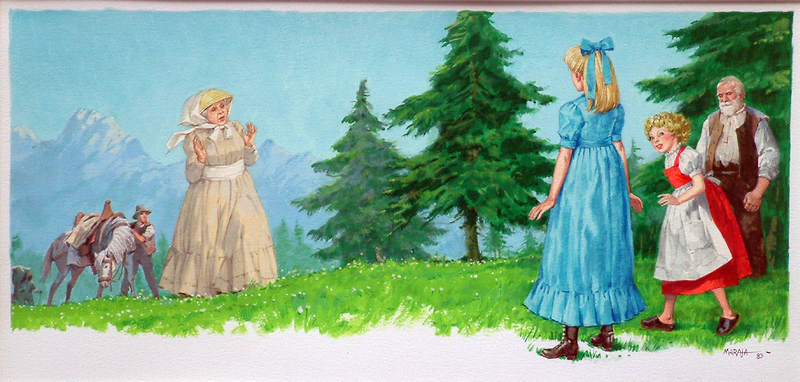 HEIDI ILLUSTRAZIONE DI LIBICO MARAJA