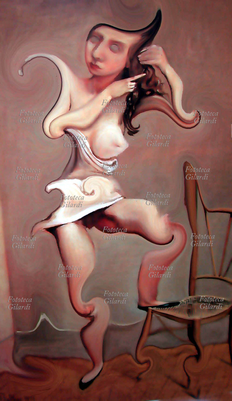 Ando GILARDI (1921 - 2012) La bella fluida e tortuosa, d\