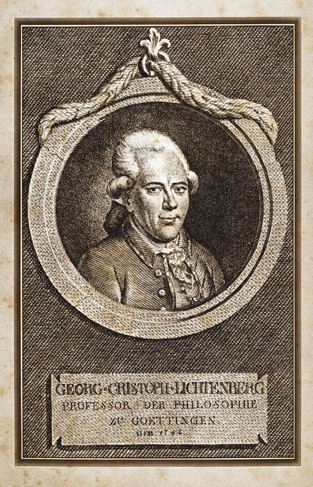 GEORG CHRISTOPH LICHTENBERG RITRATTO
