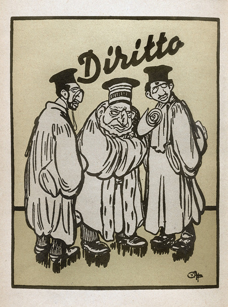 CONTRO I MAGISTRATI EBREI LA DIFESA DELLA RAZZA