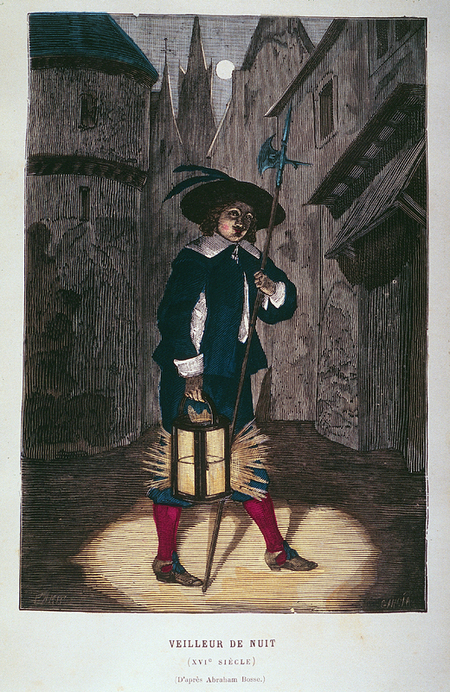 GUARDIANO NOTTURNO CON LANTERNA GUARDIANO NOTTURNO CON LANTERNA