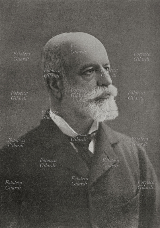 Francesco GUICCIARDINI (5 ottobre 1851 – 1° settembre 1915) Ministro degli Esteri nel Governo Sonnino I. Ritratto fotografico, Italia maggio 1906.
