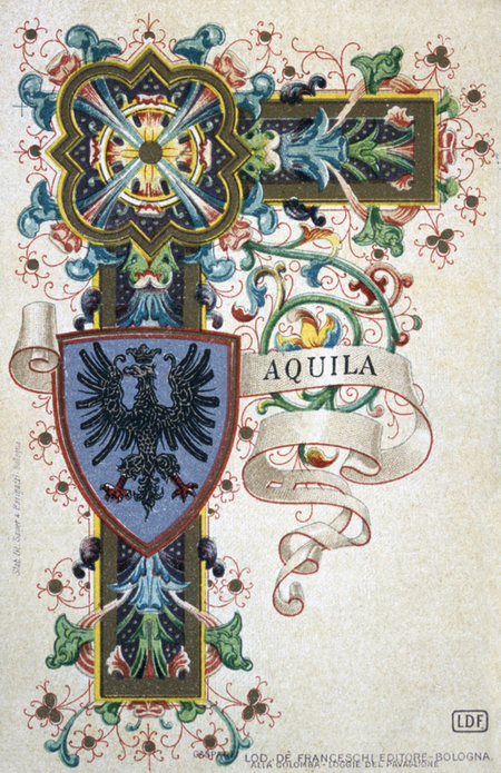 STEMMA DE L AQUILA STEMMA DE L AQUILA
