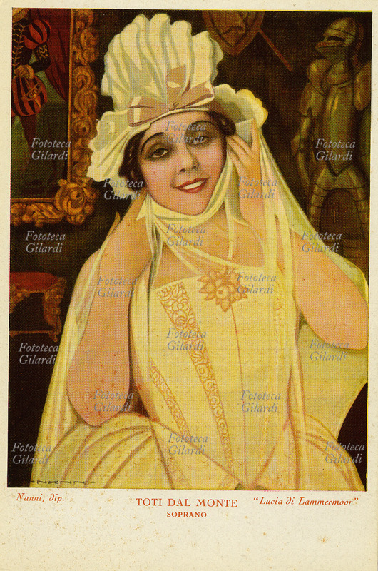 Toti DAL MONTE (Antonietta Meneghel, June 27, 1893 – January 26, 1975), Italian soprano singer and actress, in one of her finest performances: \