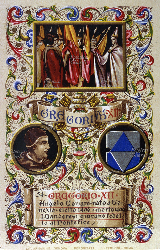 PAPA GREGORIO XII del grande scisma d\
