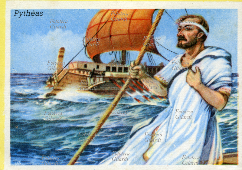 PITEA (380 a.C. - 310 a.C. circa) navigatore e geografo delle colonie galliche greche, il primo ad esplorare i mari nordici lasciando una ricca testimonianza scritta del viaggio, nel quale descrive il sole di mezzanotte, l\