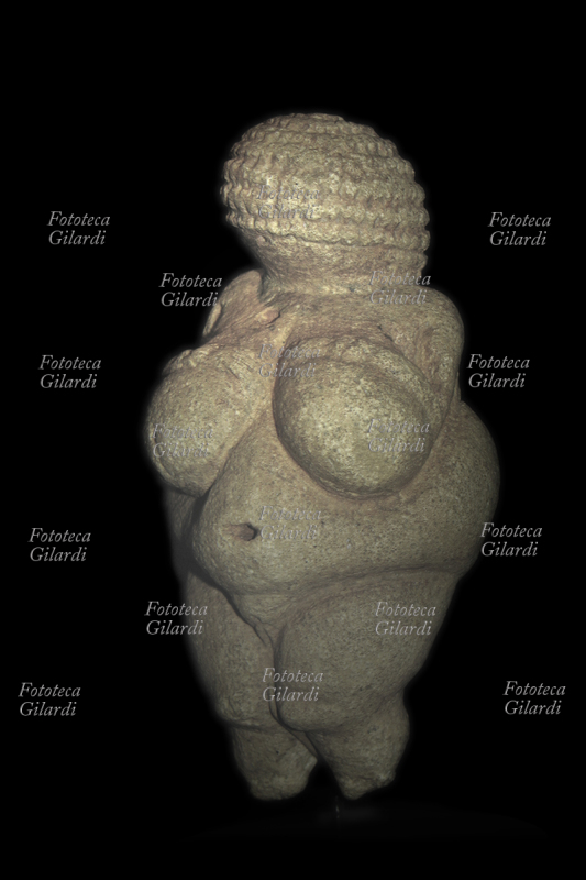 PREISTORIA Venere di Willendorf, statuetta dedicata alla dea della fertilità, si presume 24.000-23.000 a.C.