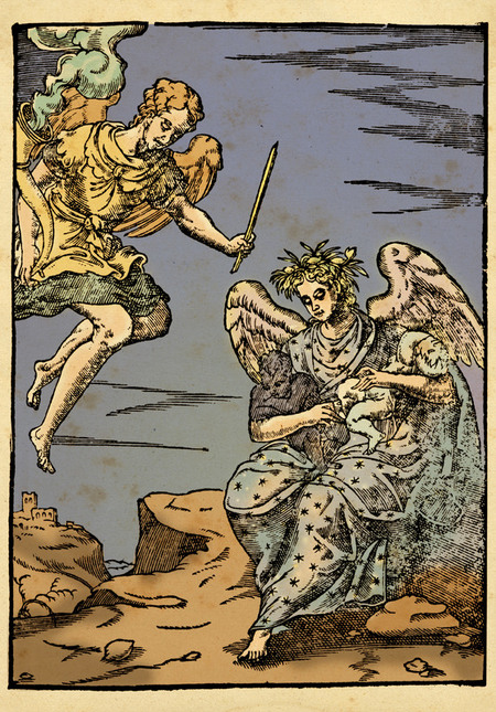 ALLEGORIA LA NOTTE CULLA IL SONNO E LA MORTE ALLEGORIA LA NOTTE CULLA IL SONNO E LA MORTE