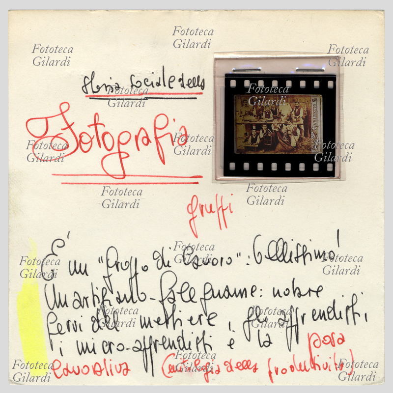 ARCHIVIO Fototeca Storica Nazionale Ando Gilardi - scheda dell\