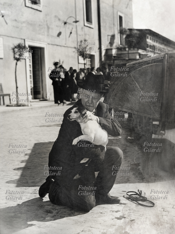 Cesare ZAVATTINI (1902-1986) scena dal film \