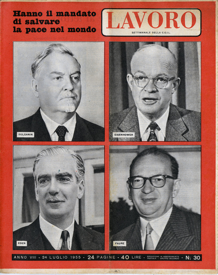 COPERTINA LAVORO BULGANIN EISENHOWER EDEN FAURE