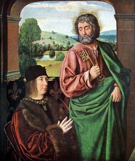 PIETRO II DI BORBONE E SAN PIETRO PIETRO II DI BORBONE E SAN PIETRO