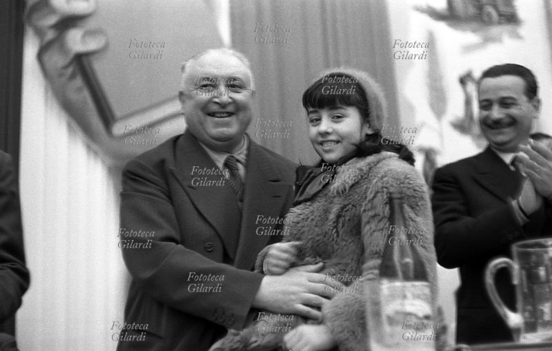 IV CONGRESSO della CGIL riunito a Roma EUR. Il senatore Giovanni Roveda (4 giugno 1894 - 17 novembre 1962) antifascista, sindacalista e politico italiano, Deputato dell\