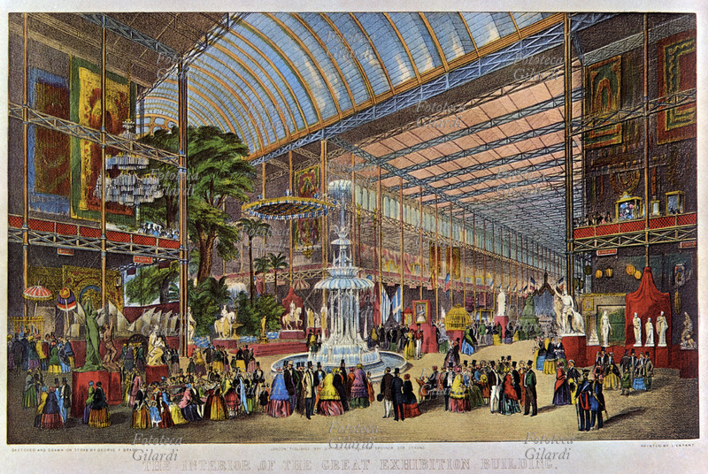 ESPOSIZIONI Il palazzo delle esposizioni di Londra, progettato dall\