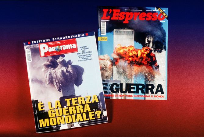L ATTACCO ALLE TORRI IN COPERTINA L ATTACCO ALLE TORRI IN COPERTINA