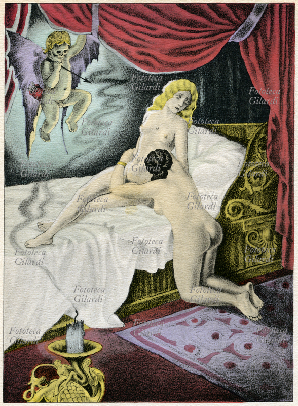 Charles BAUDELAIRE (9 aprile 1821 – 31 agosto 1867), illustrazione per la lirica \