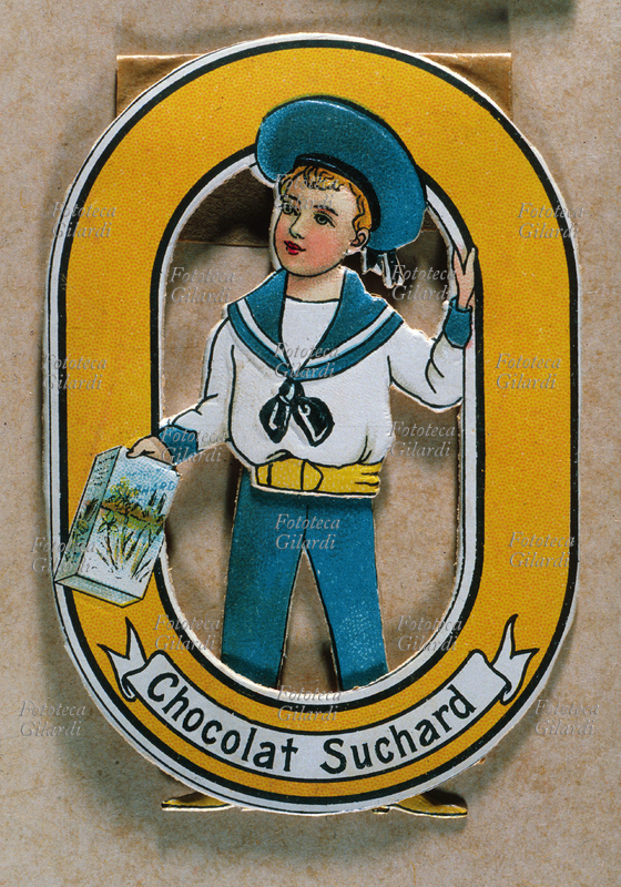 CACAO Cartoncino pubblicitario del Cacao Suchard della serie \