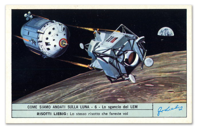 COME SIAMO ANDATI SULLA LUNA SERIE 1 N. 6 LO SGANGIO DEL LEM