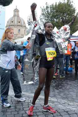 02.07.2017 Maratona di Roma. Arrivi