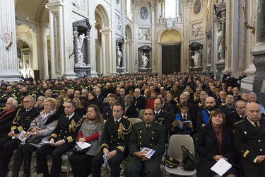 04.12.2017 Roma S.Giovanni Laterano Messa Solenne S.Barbara 04.12.2017 Roma S.Giovanni Laterano Messa Solenne S.Barbara