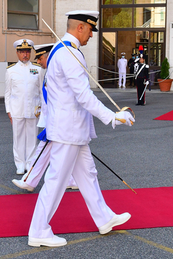 28.07.2020 MARINA MILITARE CAMBIO AL VERTICE DEL COMANDO MARITTIMO DI ROMA CAPITALE