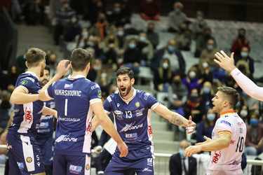27.11.2021 SuperLega Credem Banca Consar RCM Ravenna vs. Allianz Milano J.Oegerli ph