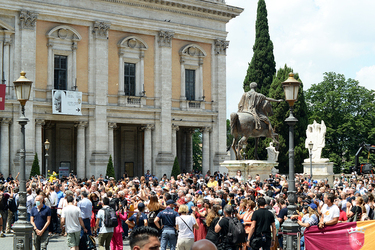 Roma 09.07.2021 Raffaella Carr&agrave; Esequie. G.Leanza ph