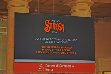 05.04.2024 Piazza di Pietra Presentazione Premio Strega 2024 