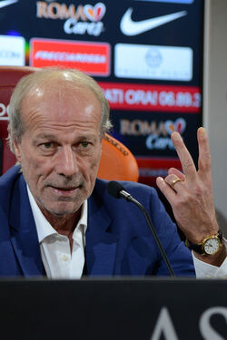 07.10.2016 Sabatini ultima conferenza da DS della Roma