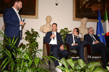 Roma 08.04.2024 Campidoglio Presentazione Giro d Italia 2024 G.Leanza ph