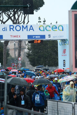 02.07.2017 Maratona di Roma. Gara