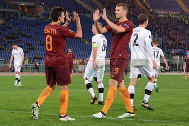 24.11.2016 AS Roma vs Viktoria Plzen 4 1 24.11.2016 AS Roma vs Viktoria Plzen 4 1