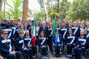 22.06.2016 Azzurri Olimpici al Quirinale